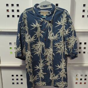 Jamaica Jaxx Navy Silk Shirt